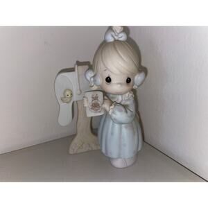 Precious Moments Figurine C0011 "Sharing The Good News Together" 5" 1990 Enesco